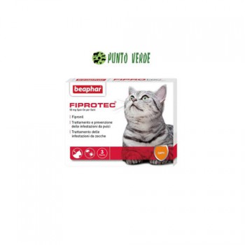 BEAPHAR FIPROTEC GATTO 3 PIPETTE DA 50 MG